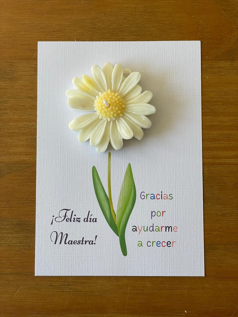 VELA TARJETA MARGARITA